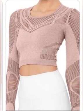 Alo Yoga Siren Top Size XS Athleisure Work Out Exercise